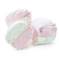 Зефир «Ванильный бело-розовый»